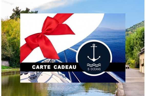 Permis fluvial - Carte cadeau à imprimer